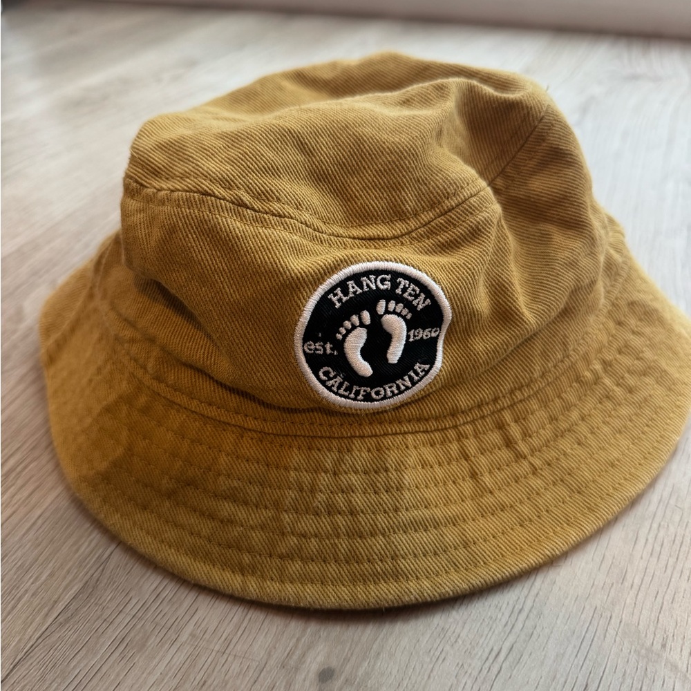 Hang Ten Tan Bucket Hat